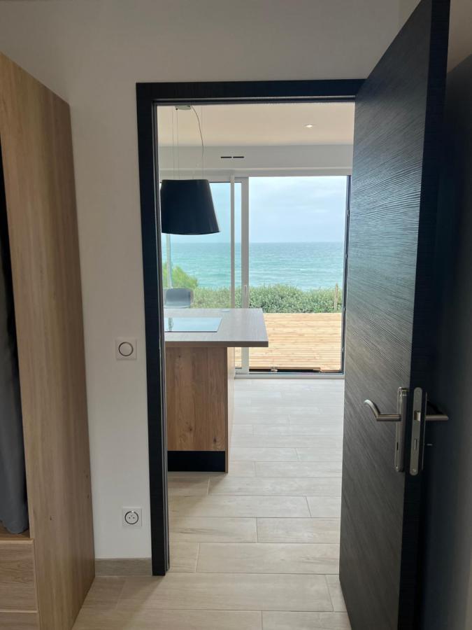 Le Bruit Des Vagues Villa Les Pieux Luaran gambar